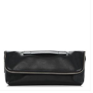 3.1 Philip Lim Calfskin Minute Clutch Black Bag